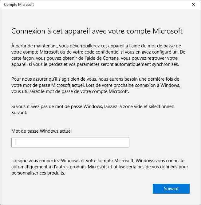 Est-il obligatoire d'avoir un compte Microsoft?