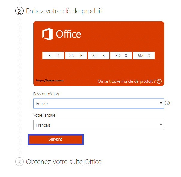 Comment installer Microsoft Office 2010 avec la clé d'activation?