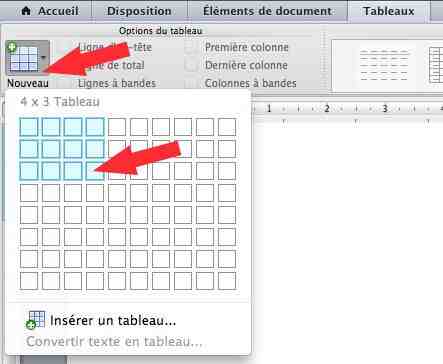 Comment créer un tableau Excel en ligne?