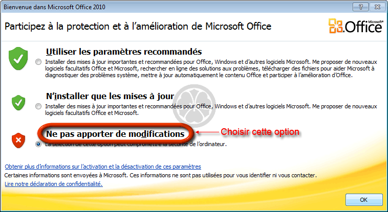 Comment réparer Microsoft Office Starter 2010?
